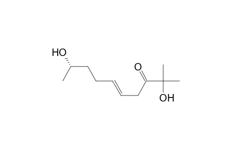 (+)-(S)-2,9-Dihydroxy-2-methyl-5-decen-3-one
