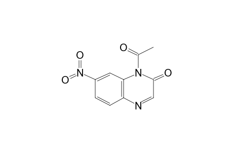 7-Nitro-2(1H)-quinoxalinone, ac derivative