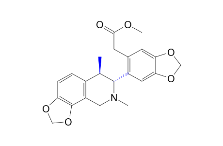 (+/-)-corydalic acid, methyl ester
