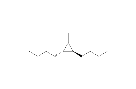 (trans)-1,2-Dibutyl-3-methylcyclopropane