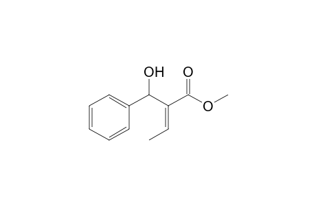 (E)-2-[hydroxy(phenyl)methyl]-2-butenoic acid methyl ester