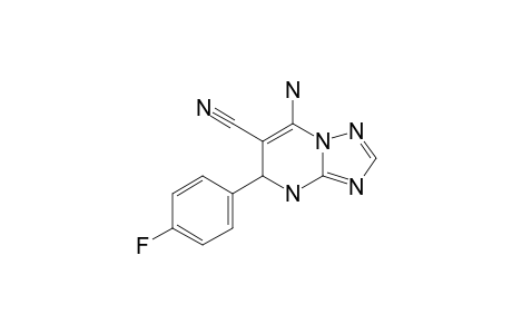 7-AMINO-5-(4-FLUOROPHENYL)-4,5-DIHYDRO-(1,2,4)-TRIAZOLO-[1,5-A]-PYRIMIDINE-6-CARBONITRILE