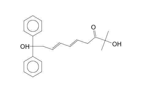 (5E,7E)-2,10-Dihydroxy-2-methyl-10,10-diphenyl-5,7-decadien-3-one