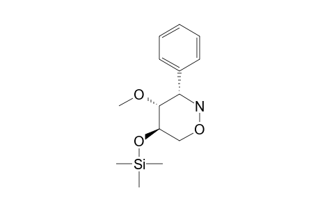 (3S,4R,5R)-4-METHOXY-3-PHENYL-5-TRIMETHYLSILANYLOXY-[1,2]-OXAZINANE