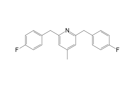 2,6-Bis(4-fluorobenzyl)-4-methylpyridine