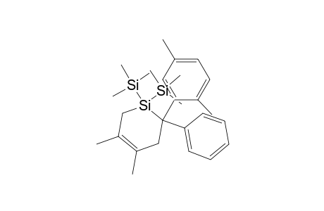3,4-Dimethyl-6-(2,5-dimethylphenyl)-6-phenyl-1,1-bis(trimethylsilyl)-1-silacyclohex-3-ene