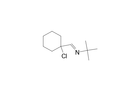 2-Propanamine, N-[(1-chlorocyclohexyl)methylene]-2-methyl-, (E)-