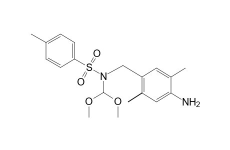 N-(4-AMINO-2,5-DIMETHYLBENZYL)-N-(DIMETHOXYMETHYL)-p-TOLUENESULFONAMIDE