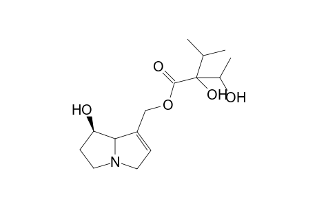 2-Hydroxy-2-(1-hydroxy-ethyl)-3-methyl-butyric acid (R)-7-hydroxy-5,6,7,7a-tetrahydro-3H-pyrrolizin-1-yl methyl ester