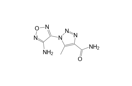 1-(4-Amino-1,2,5-oxadiazol-3-yl)-5-methyl-1H-1,2,3-triazole-4-carboxamide