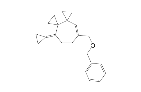 8-Benzyloxymethyl-11-cyclopropylidenedispiro-[2.0.2.5]undec-7-ene