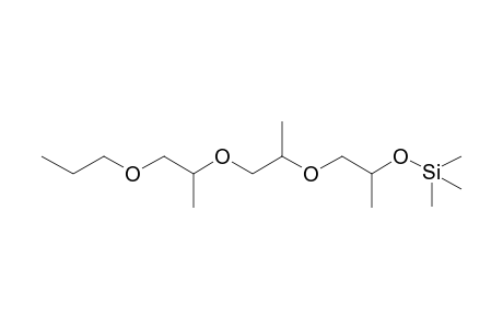 Tripropylene glycol monopropyl ether, tms derivative