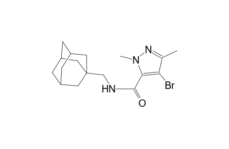 N-(1-adamantylmethyl)-4-bromo-1,3-dimethyl-1H-pyrazole-5-carboxamide