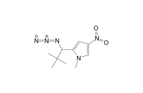 1H-Pyrrole, 2-(1-azido-2,2-dimethylpropyl)-1-methyl-4-nitro-