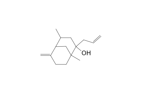 Bicyclo[3.3.1]nonan-2-ol, 1,4-dimethyl-6-methylene-2-(2-propenyl)-, (2-exo,4-endo)-