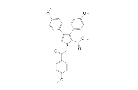 1-[2-keto-2-(4-methoxyphenyl)ethyl]-3,4-bis(4-methoxyphenyl)pyrrole-2-carboxylic acid methyl ester