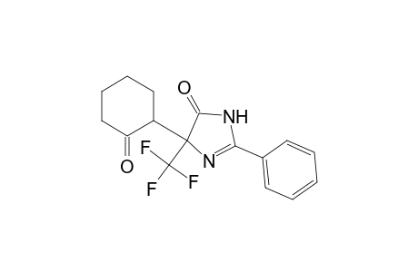 4-(2-oxidanylidenecyclohexyl)-2-phenyl-4-(trifluoromethyl)-1H-imidazol-5-one