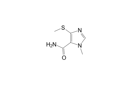 1-methyl-4-(methylthio)imidazole-5-carboxamide