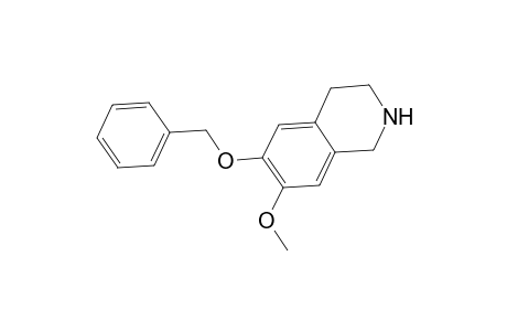 6-Benzyloxy-7-methoxy-1,2,3,4-tetrahydroisoquinoline