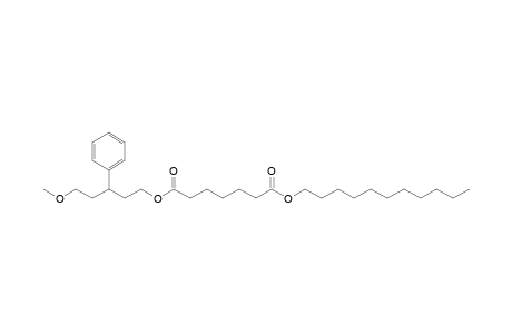 Pimelic acid, 5-methoxy-3-phenylpentyl undecyl ester