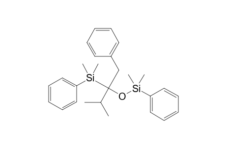 2-[Dimethyl(phenyl)silyl]-2-[dimethyl(phenyl)silyloxy]-3-methyl-1-phenylbutane
