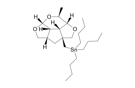 1(R),3(S),4(R),7(S),9(S),12(S),13(S)-3-Methyl-7-(tri-n-butylatannylmethyl)-2,5,11-tetraoxatetracyclo[7.2.1(1,9).0(4,13).0(7,13)]tridecane
