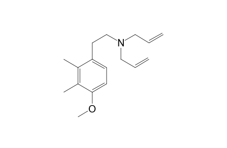 N,N-Diallyl-2,3-dimethyl-4-methoxyphenethylamine