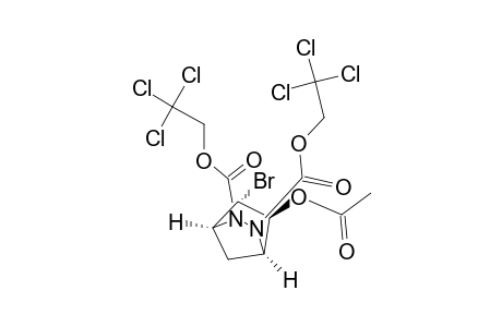 2,3-Diazabicyclo[2.2.1]heptane-2,3-dicarboxylic acid, 5-(acetyloxy)-6-bromo-, bis(2,2,2-trichloroethyl) ester, (1.alpha.,4.alpha.,5.beta.,6.alpha.)-