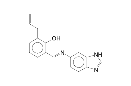 2-Allyl-6-[(E)-(1H-benzimidazol-6-ylimino)methyl]phenol