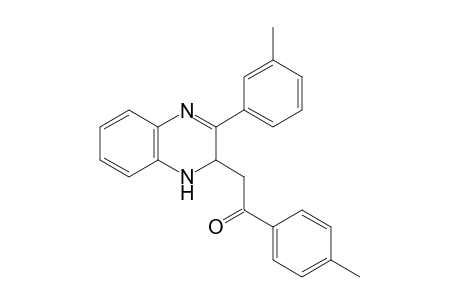 2-(3-Methylphenyl)-3-(4-methylbenzoylmethyl)-3,4-dihydro-quinoxaline