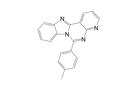 6-(p-Tolyl)pyrido[2',3' ; 4,5]pyrimidino[1,6-a]benzimidazole