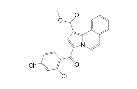 METHYL-3-(2,4-DICHLOROBENZOYL)-PYRROLO-[2,1-A]-ISOQUINOLINE-1-CARBOXYLATE
