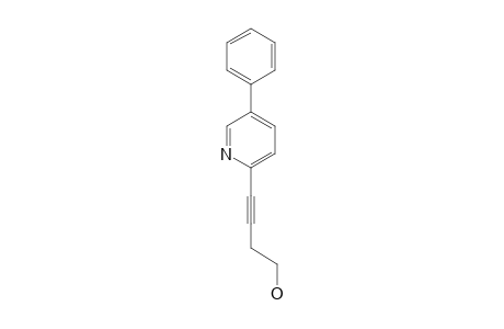 4-(5-phenyl-2-pyridinyl)-3-butyn-1-ol