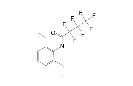 N-Heptafluorobutyryl-2,6-diethylaniline