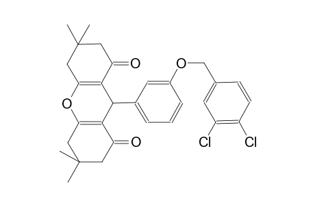1H-xanthene-1,8(2H)-dione, 9-[3-[(3,4-dichlorophenyl)methoxy]phenyl]-3,4,5,6,7,9-hexahydro-3,3,6,6-tetramethyl-