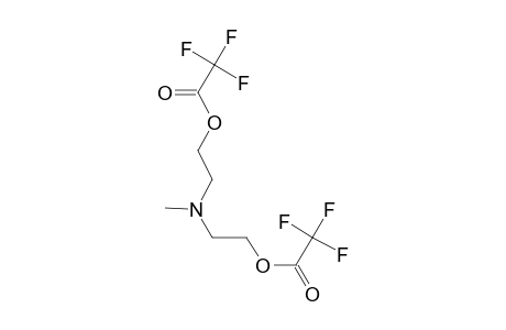 bis(2-Trifluoroacetoxyethyl)methanamine