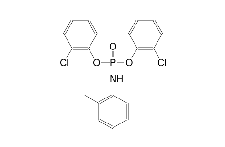 bis(2-chlorophenyl) 2-methylphenylamidophosphate