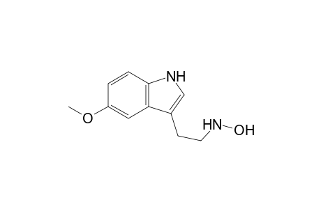 N-[2-(5-methoxy-1H-indol-3-yl)ethyl]hydroxylamine