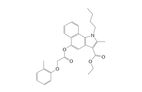 ethyl 1-butyl-2-methyl-5-{[(2-methylphenoxy)acetyl]oxy}-1H-benzo[g]indole-3-carboxylate