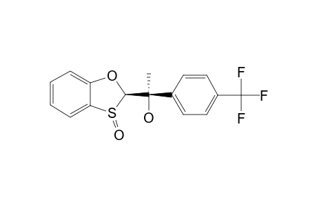 (2R,S(S))-2-[(1R)-1-(4-TRIFLUOROMETHYLPHENYL)-1-HYDROXYETHYL]-1,3-BEZOXATHIOL-3-(2H)-OXIDE