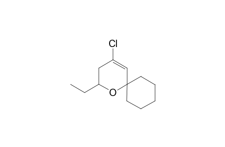 4-Chloro-2-ethyl-1-oxaspiro[5.5]undec-4-ene