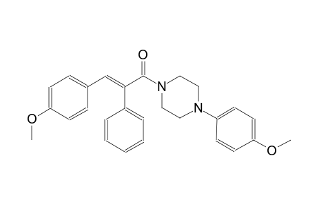 1-(4-methoxyphenyl)-4-[(2E)-3-(4-methoxyphenyl)-2-phenyl-2-propenoyl]piperazine