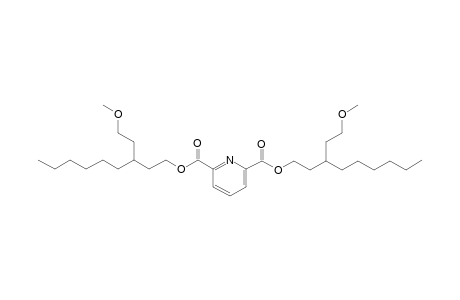 2,6-Pyridinedicarboxylic acid, di(3-(2-methoxyethyl)nonyl) ester