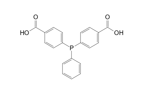 4-[(4-carboxyphenyl)-phenyl-phosphanyl]benzoic acid
