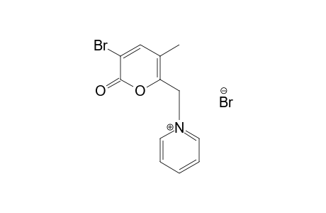 N-(3-Bromo-5-methyl-2H-pyran-2-on-6-yl)-methylpyridinium Bromide