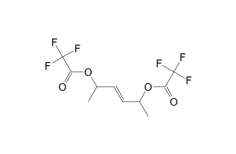 Acetic acid, trifluoro-, 1,4-dimethyl-2-butene-1,4-diyl ester