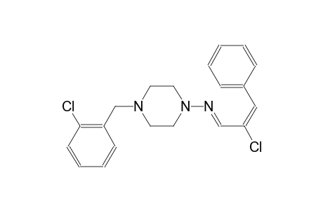 4-(2-chlorobenzyl)-N-[(E,2E)-2-chloro-3-phenyl-2-propenylidene]-1-piperazinamine