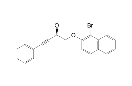 1-(1-BROMONAPHTH-2-YLOXY)-4-PHENYLBUT-3-YN-2-OL