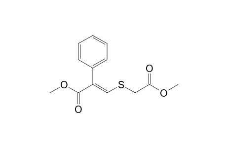 Methyl 3-(methoxycarbonylmethylthio)-2-phenylacrylate