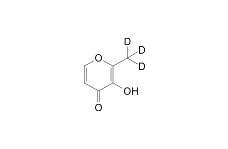 3-Hydroxy-2-(trideuteriomethyl)-4-pyrone